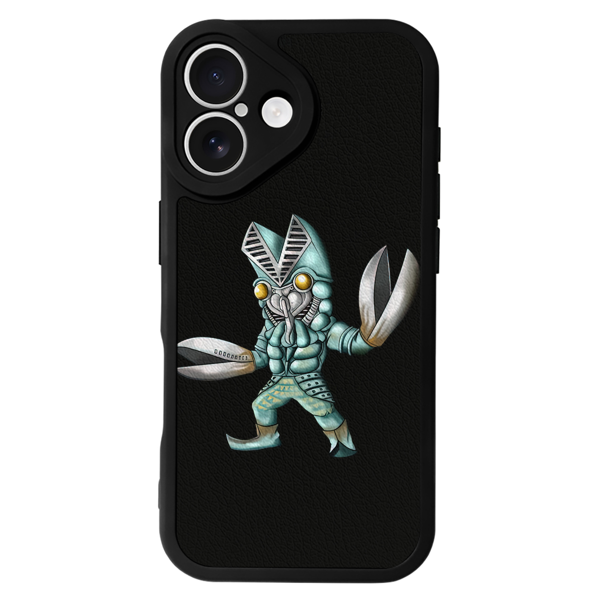 （画像用） ウルトラマン Ultraman 【iPhone 16シリーズ対応】シリコンスマホケース（レザー調） 材質：シリコン